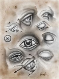 Studie zur Erscheinung des Auges